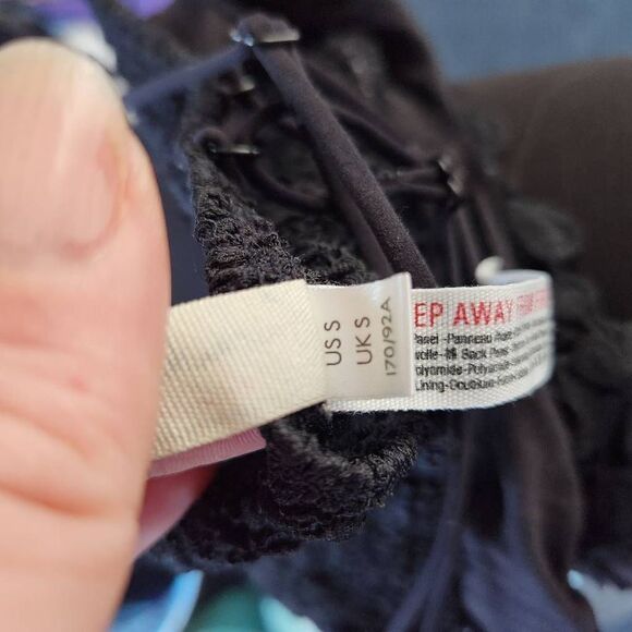 Intimately Free People Miss Dazie Bralette Black Size Small - Picture 9 of 10